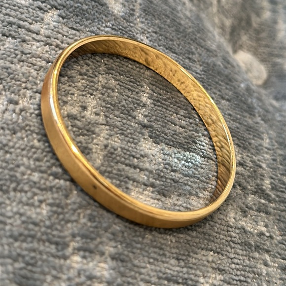 Monet Gold-tone Bangle Bracelet - Picture 2 of 5